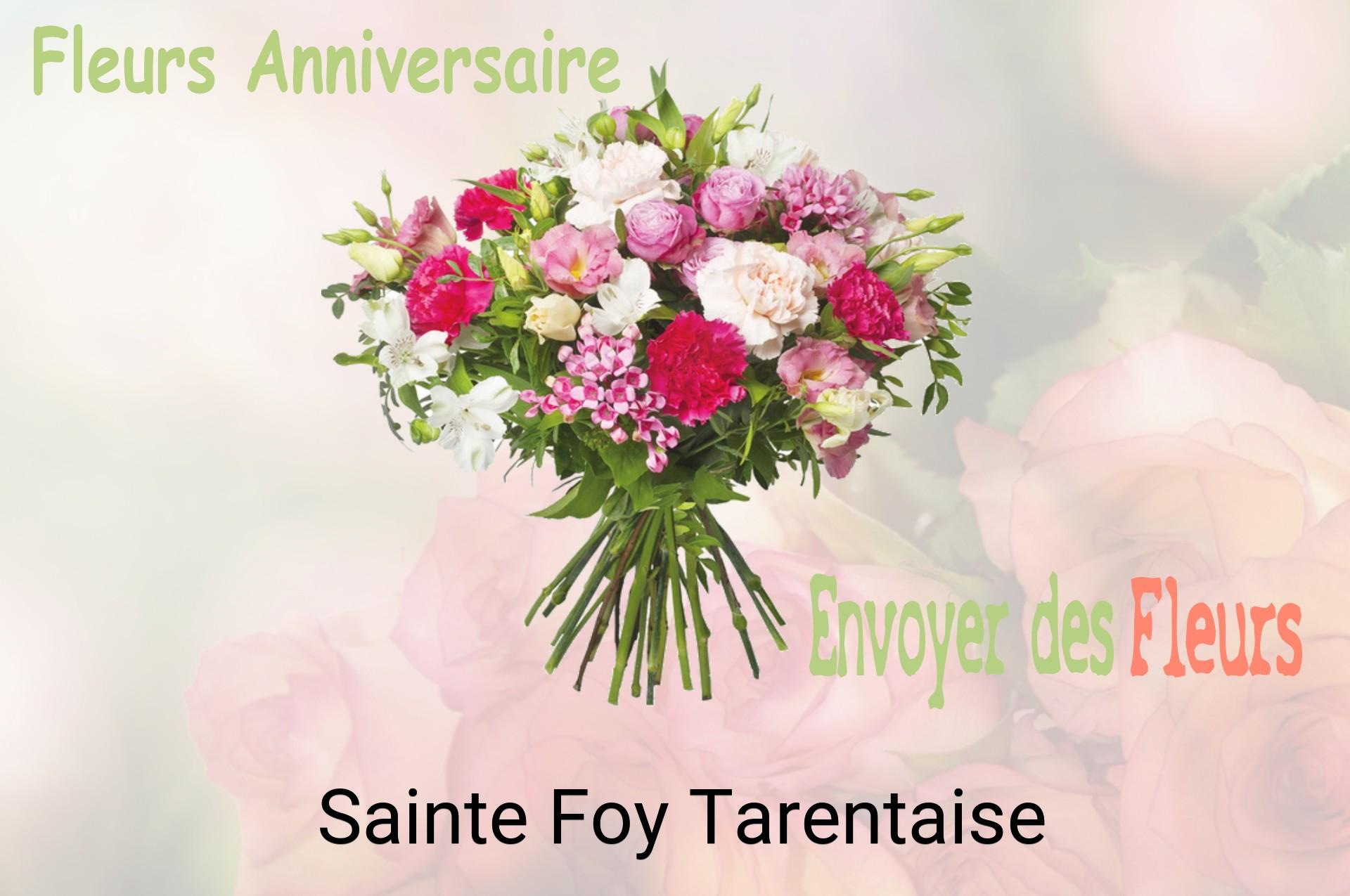 Bouquet de fleurs d’anniversaire livré à Sainte-Foy-Tarentaise