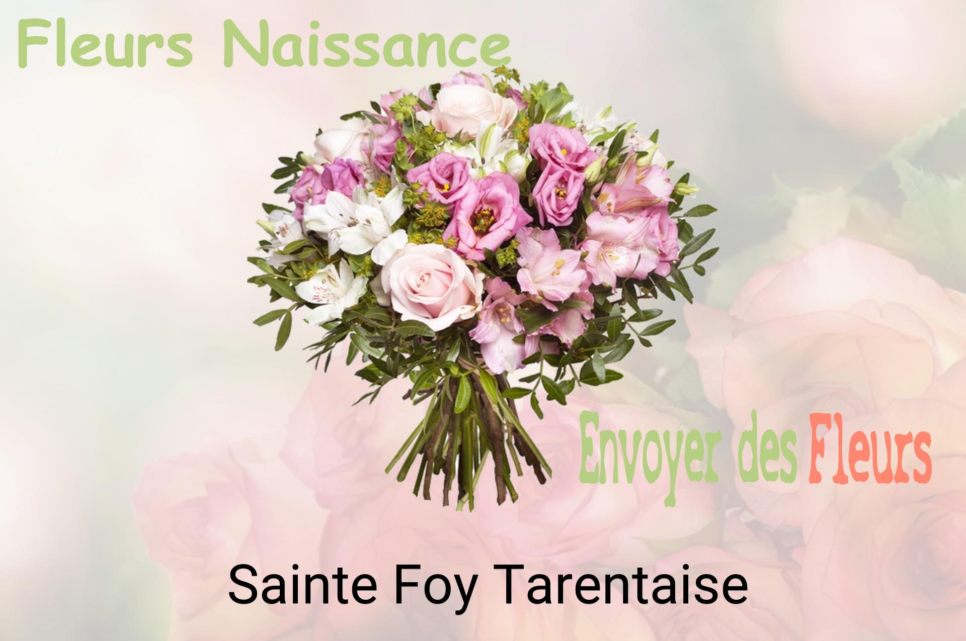 Bouquet de fleurs de naissance livré à Sainte-Foy-Tarentaise