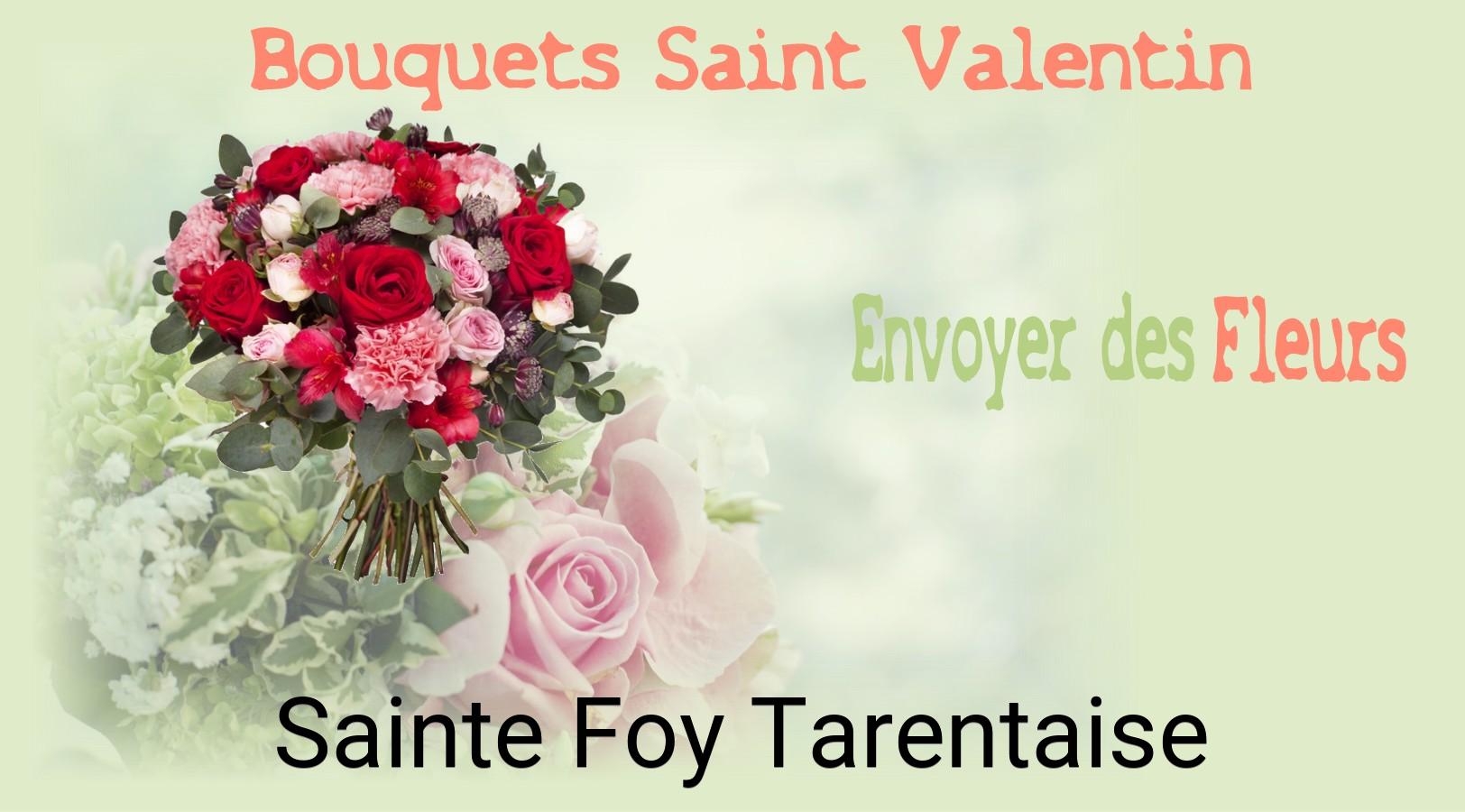 Roses de Saint-Valentin livrées à Sainte-Foy-Tarentaise